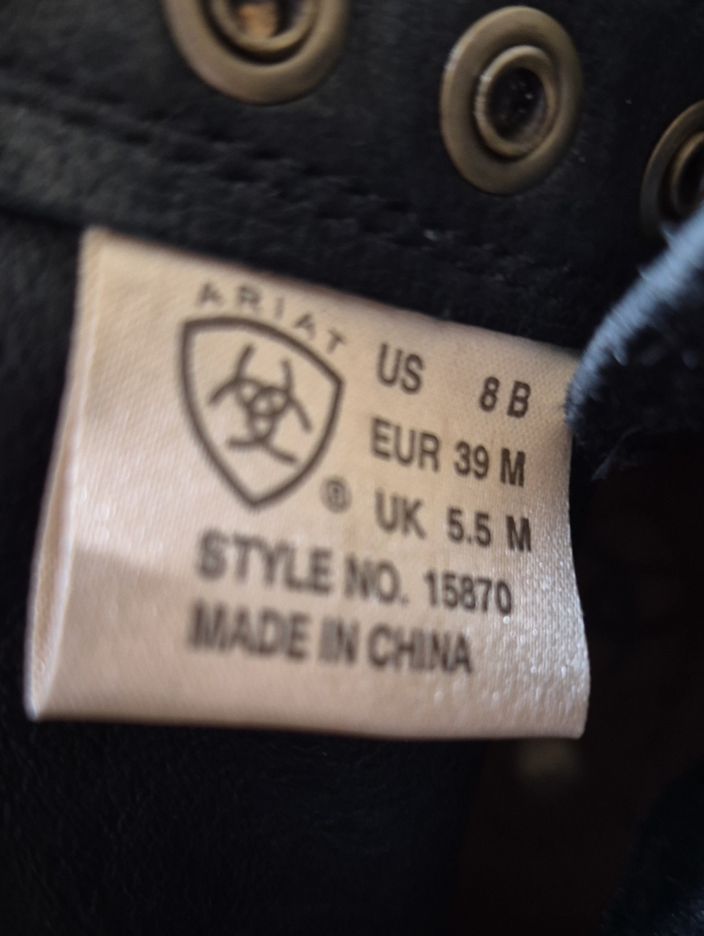 ARIAT LACE UP LADIES FASHION/WESTERN BOOTS - Picture 9 of 14